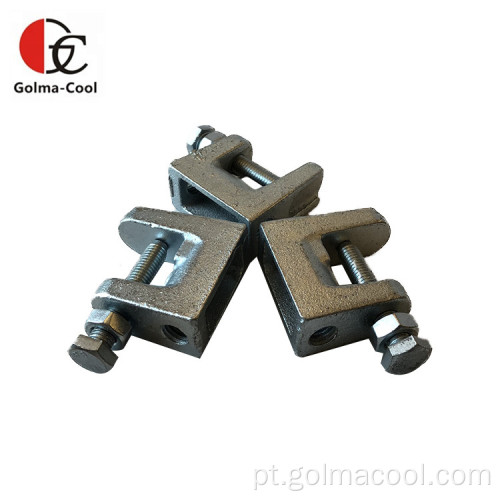 Braçadeira de viga universal de aço galvanizado vertical tipo QC